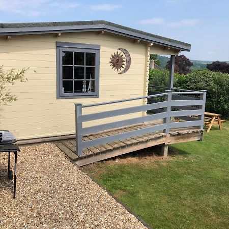 Morlais Log Cabin Lyme Regis Esterno foto