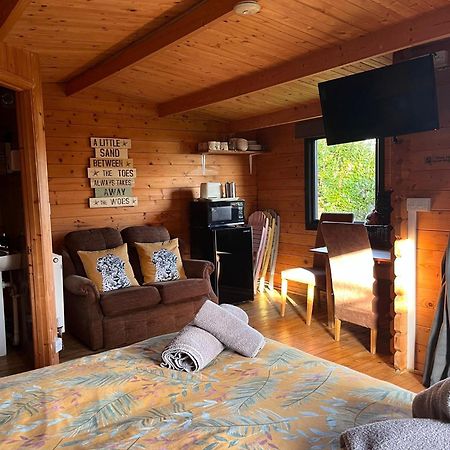 Morlais Log Cabin Lyme Regis Esterno foto