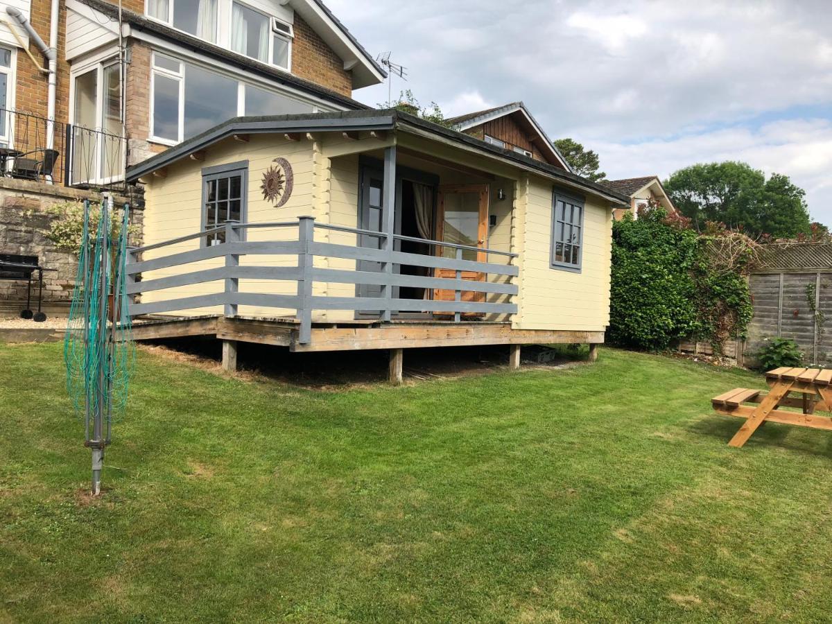 Morlais Log Cabin Lyme Regis Esterno foto