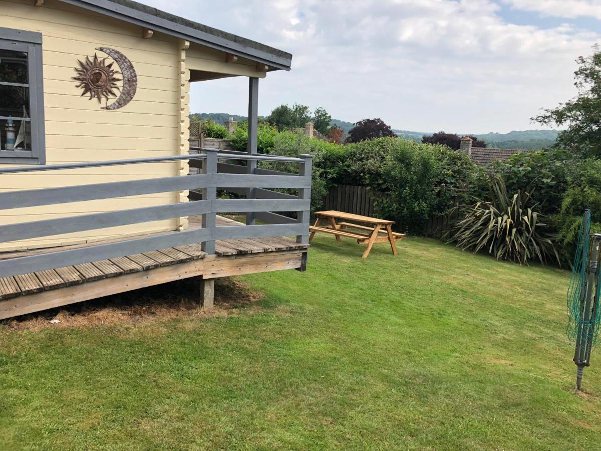 Morlais Log Cabin Lyme Regis Esterno foto