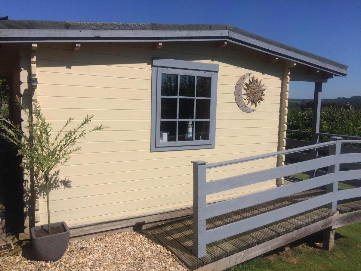 Morlais Log Cabin Lyme Regis Esterno foto