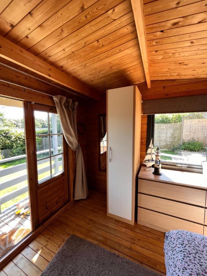 Morlais Log Cabin Lyme Regis Esterno foto